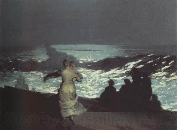 Winslow Homer A Summer Night (mk43) Germany oil painting art